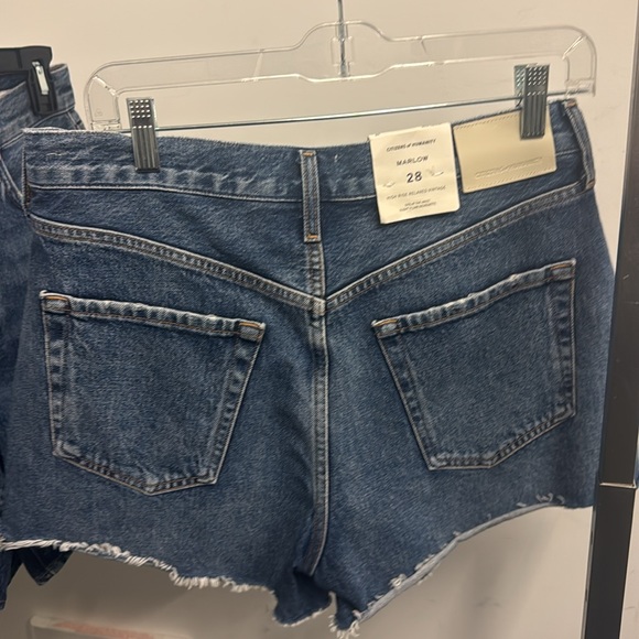 Citizens of Humanity Marlow Hi Rise Short Amaretto - Picture 2 of 2